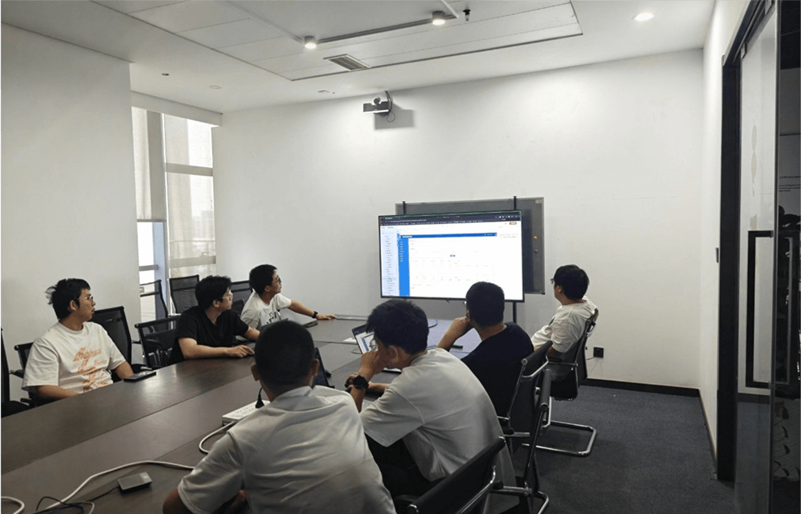 The China office held a meeting to discuss the prototype