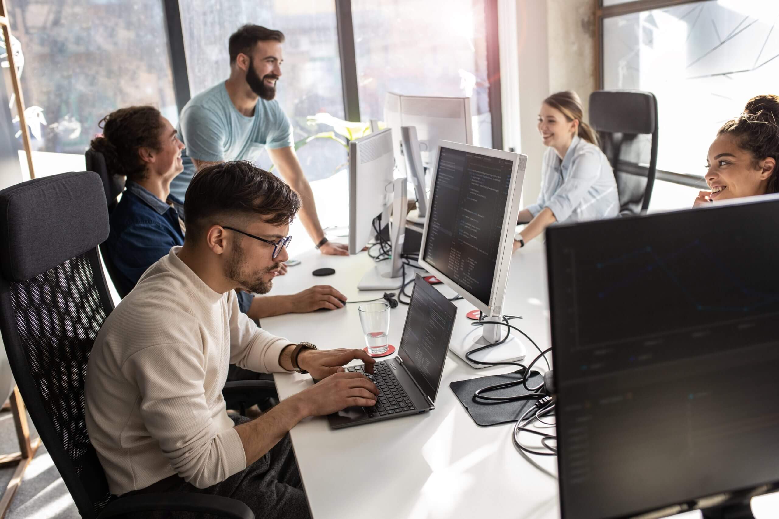 dedicated development team from China